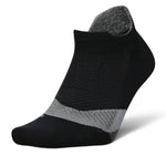 Feetures Elite Light Cushion No Show Tab Black