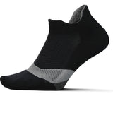 Feetures Elite Light Cushion No Show Tab Black