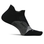 Feetures Elite Light Cushion No Show Tab Black