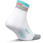 Feetures Elite Light Cushion Quarter Aquatic White