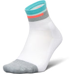 Feetures Elite Light Cushion Quarter Aquatic White