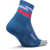 Feetures Elite Light Cushion Quarter Blue Track