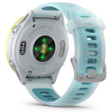 Garmin Forerunner 570 - 47mm Amp Yellow Aluminium with Translucent Whitestone/Turquoise Band