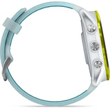 Garmin Forerunner 570 - 47mm Amp Yellow Aluminium with Translucent Whitestone/Turquoise Band