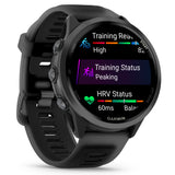 Garmin Forerunner 570 - 47mm Slate Grey Aluminium with Translucent Black/Black Band