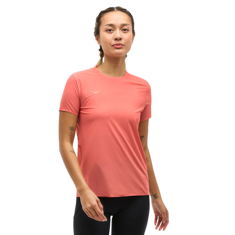 Hoka Airolite Run Tee Women's Grapefruit