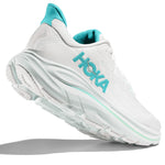 Hoka Clifton 10 Women's White Cielo Blue