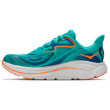 Hoka Clifton 10 Youth Night Glow Blue Electric Aqua