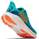Hoka Clifton 10 Youth Night Glow Blue Electric Aqua