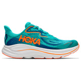 Hoka Clifton 10 Youth Night Glow Blue Electric Aqua