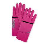 Hoka ColdSnap Fleece Gloves Fuschia