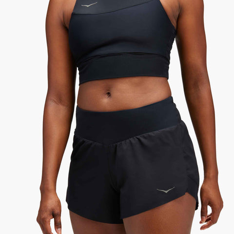 Hoka Glide 4 Inch Short Women's Black