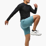 Hoka Glide 7 Inch 2-in-1 Short Men's Mountain Fog