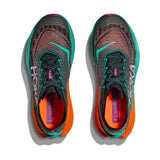 Hoka Mach X2 Men's Black Electric Aqua