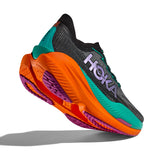 Hoka Mach X2 Men's Black Electric Aqua