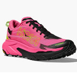 Hoka Mafate 5 Women’s Neon Rose Black