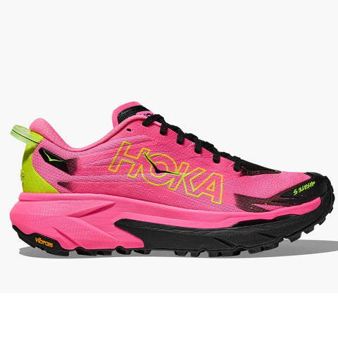 Hoka Mafate 5 Women’s Neon Rose Black
