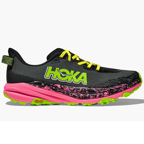 Hoka Speedgoat 6 Men's Black Neon Rose