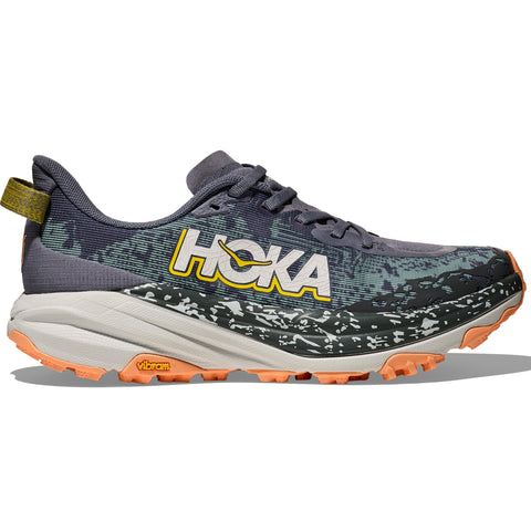 Hoka Speedgoat 6 Women's Grey Skies Cosmic Grey
