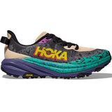 Hoka Speedgoat 6 Men's Oatmeal Mountain Iris