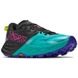 Hoka Speedgoat 7 Women's Black Electric Aqua