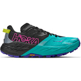 Hoka Speedgoat 7 Women's Black Electric Aqua