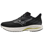 Mizuno Wave Inspire 21 2E Wide Fit Men's Black White Vibrant Yellow