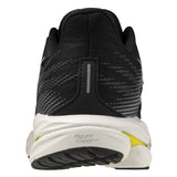 Mizuno Wave Inspire 21 2E Wide Fit Men's Black White Vibrant Yellow