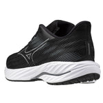 Mizuno Wave Inspire 21 D Wide Fit Women's Black Silver Metallic Grey