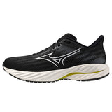 Mizuno Wave Inspire 21 D Wide Fit Women's Black White Vibrant Yellow
