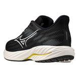 Mizuno Wave Inspire 21 D Wide Fit Women's Black White Vibrant Yellow
