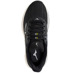 Mizuno Wave Inspire 21 D Wide Fit Women's Black White Vibrant Yellow