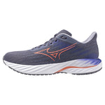 Mizuno Wave Inspire 21 Women's Blue Granite Striking Coral Iris Bloom