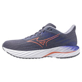 Mizuno Wave Inspire 21 Women's Blue Granite Striking Coral Iris Bloom