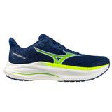 Mizuno Wave Inspire 22 Men's Estate Blue Lightning Yellow