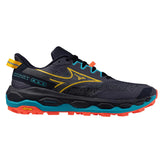 Mizuno Wave Mujin 11 Men's Odyssey Gray Citrus Fiery Coral