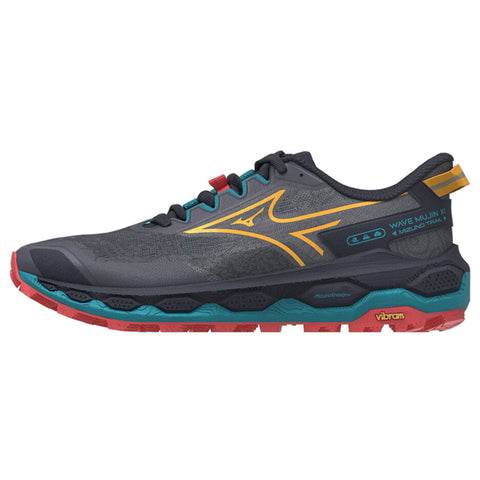 Mizuno Wave Mujin 11 Men's Odyssey Gray Citrus Fiery Coral