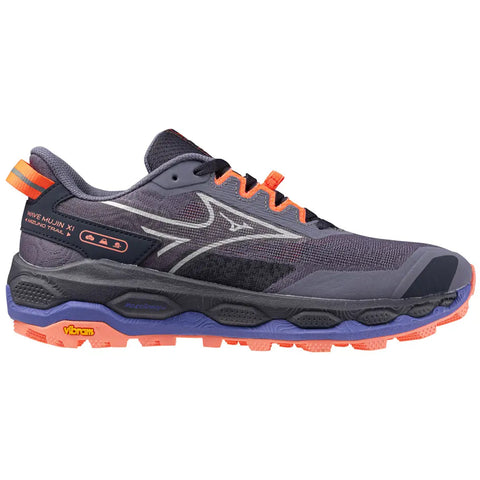 Mizuno Wave Mujin 11 Women's Blue Granite Silver Striking Coral