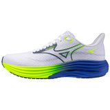 Mizuno Wave Rider 29 Men's White Estate Blue Lightning Yellow