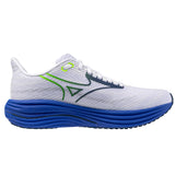 Mizuno Wave Rider 29 Men's White Estate Blue Lightning Yellow
