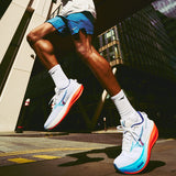 Mizuno Wave Rider 30 Men's White Blue Jewel Orange
