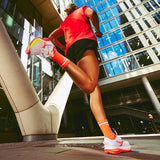 Mizuno Wave Rider 30 Women's White Flamingo Coral Lime Pulp