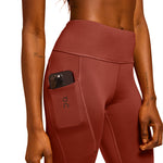 On Performance Tights 7/8's Women’s ruby