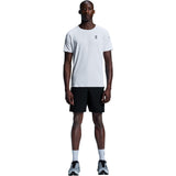 On Running Performance Tee Men's White Silver