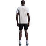 On Running Performance Tee Men's White Silver