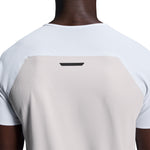 On Running Performance Tee Men's White Silver