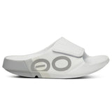 Oofos Ooahh Sport Flex Slide Unisex Smoke Rally