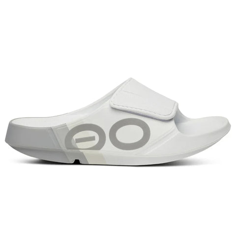 Oofos Ooahh Sport Flex Slide Unisex Smoke Rally