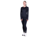 Ronhill Tech Reflect Lux Long Sleeve Tee Women's Black Reflect