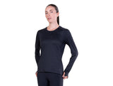 Ronhill Tech Reflect Lux Long Sleeve Tee Women's Black Reflect